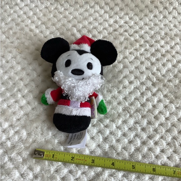 Hallmark itty bittys Plush Santa Mickey Mouse Stuffed Animal Toy - Picture 12 of 13